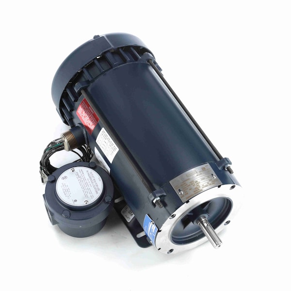 Leeson 0.50Hp Washdown Motor, 3 Phase, 1800 Rpm, 208-230/460 V, 56C Frame, Tenv 103413.00 - main